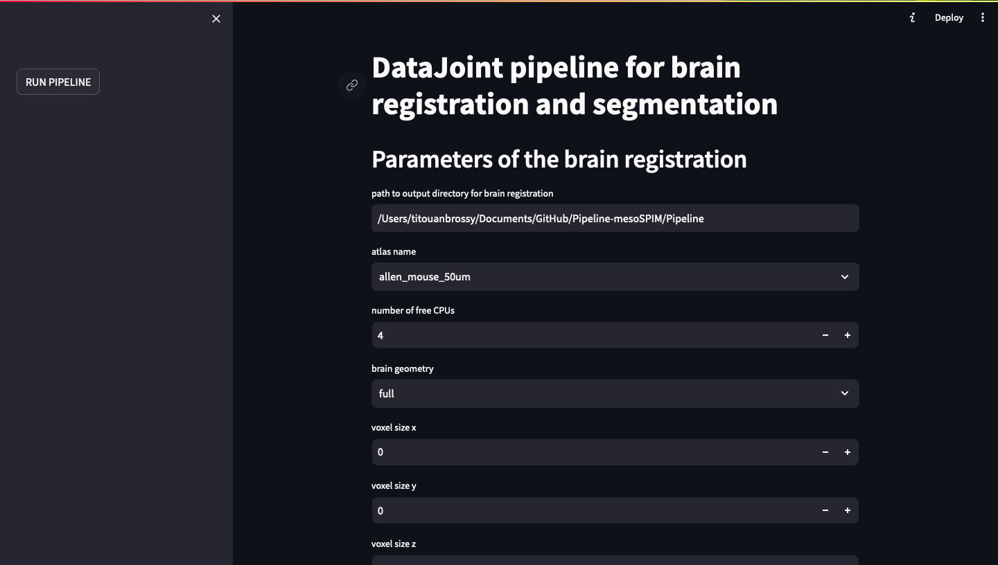 Pipeline use — Documentation for DataJoint Pipeline for automated brain ...