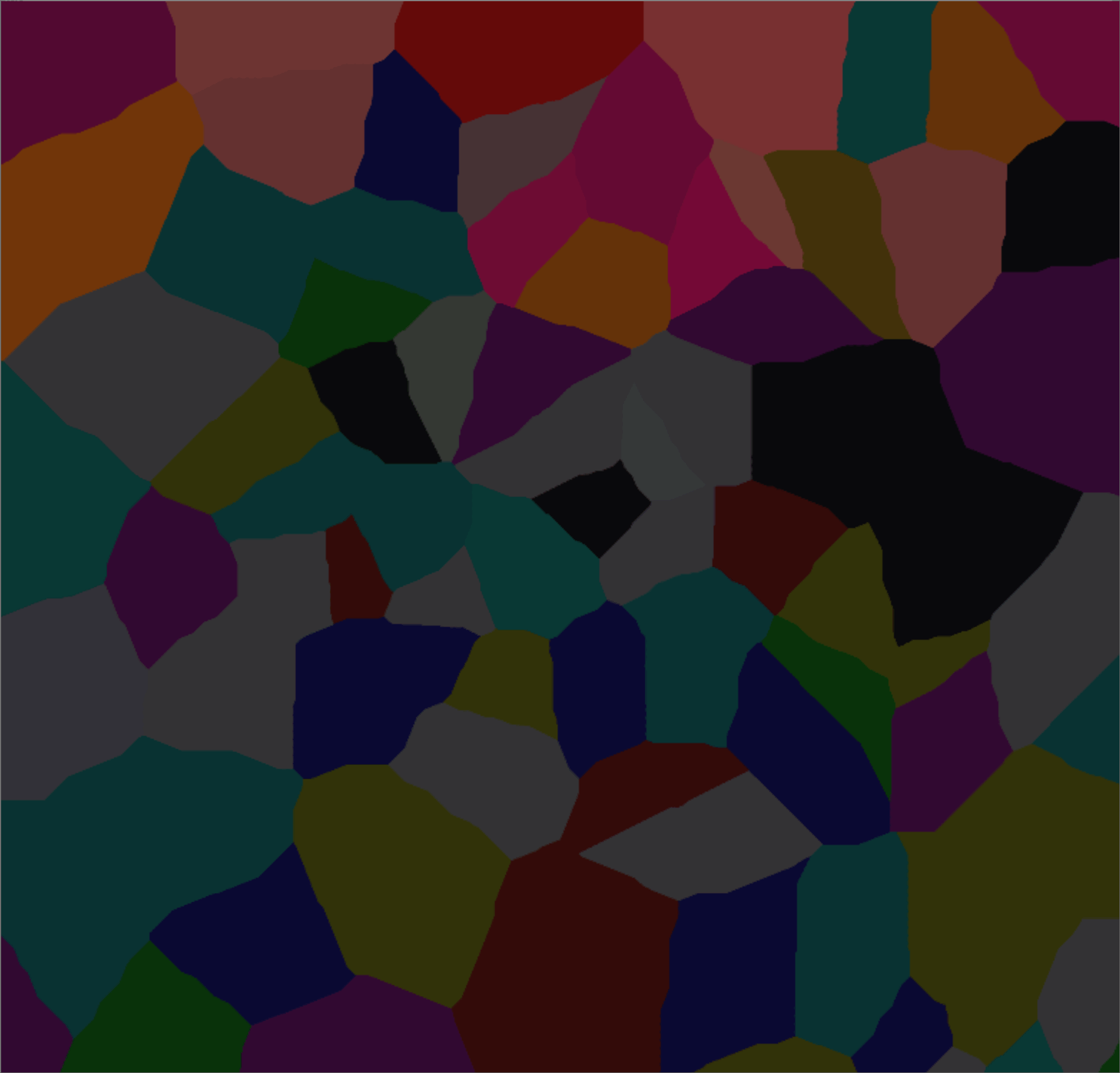 Example of colony detection